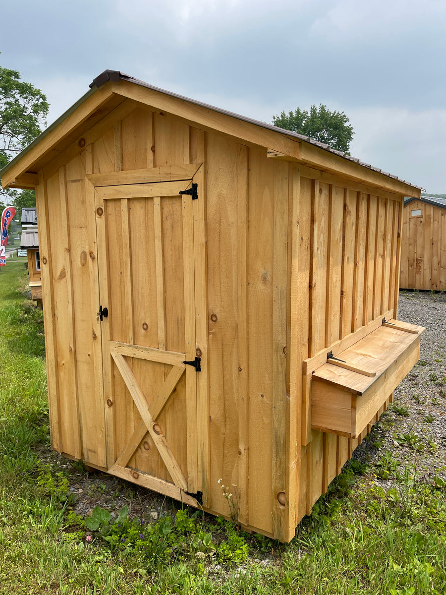 6x8 Chicken Coop J & J Trailers & Equipment