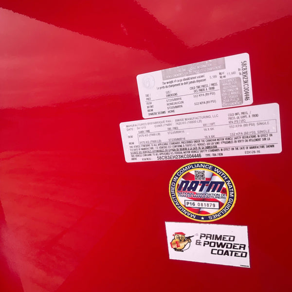 Pre-Owned B Wise 8x28 Flatbed Gooseneck 16,800 GVWR