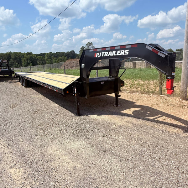 2026 PJ LD 8.5x40' Dual Flatbed Gooseneck w/ Monster Ramps