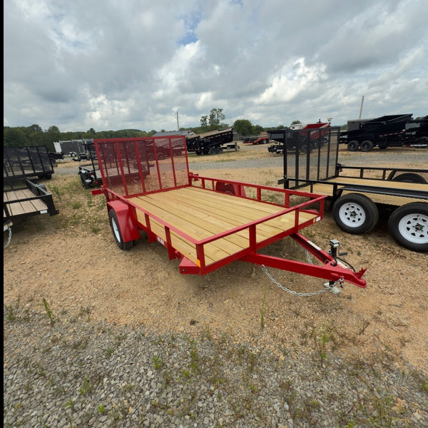 2026 Car Mate 6x12 Angle Iron (80" Deck Width)