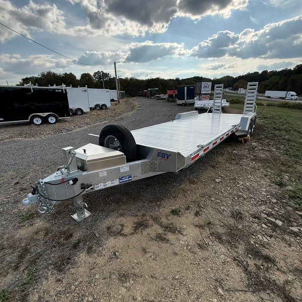 2025 EBY Low Profile 82"x24' Equipment Trailer All Aluminum 14K GVWR