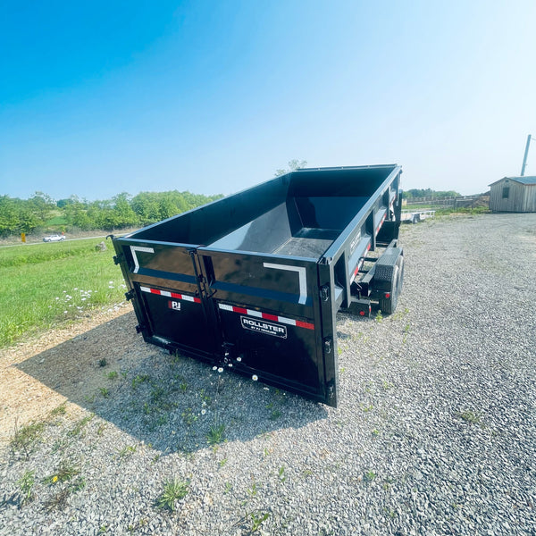 2025 PJ Rollster DR Roll Off Dump Trailer Gooseneck w/ (3) Bins