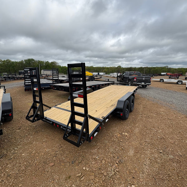 2026 PJ CE 7X20 EQUIPMENT HAULER w/ Dove and Stand up ramps 9990#