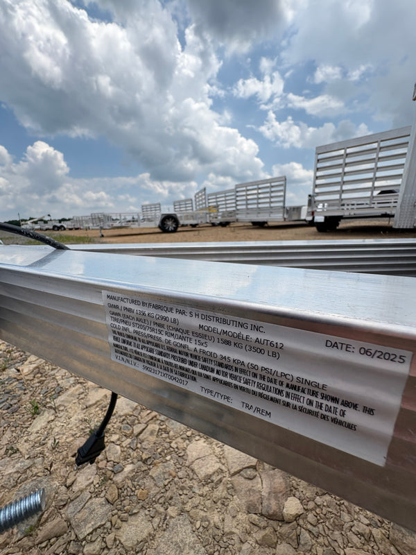 2026 SPORT HAVEN 6X12 AUT w/ ALUMINUM WHEELS