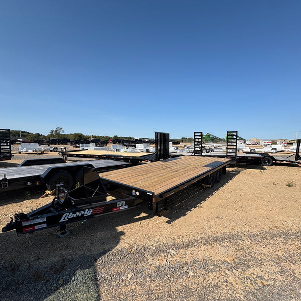 2025 Liberty 8.5x23 Deckover Flatbed 15k GVWR