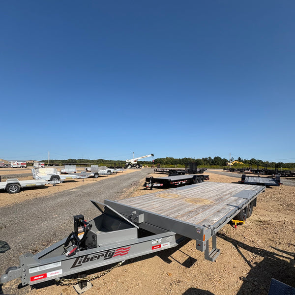2025 Liberty 8.5x20 Deckover Flatbed 15K GVWR