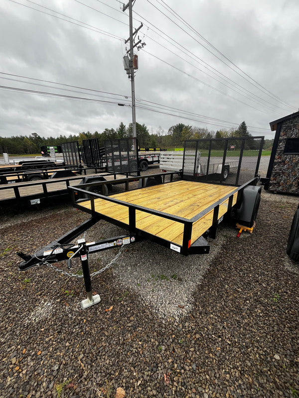 2026 Car Mate 6x12 Angle Iron (80" Deck Width)