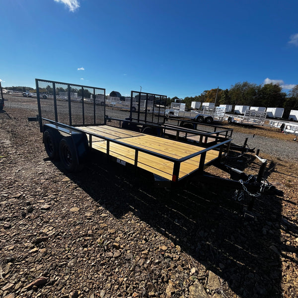 2026 CAR MATE 6X14 HD ANGLE IRON 7K GVWR (80" wide)