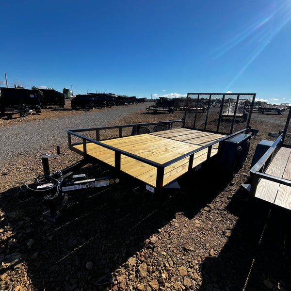 2026 CAR MATE 6X14 HD ANGLE IRON 7K GVWR (80" wide)