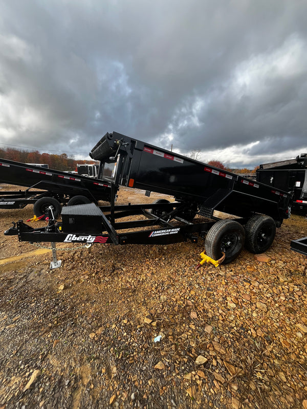 2026 Liberty 6x12 Dump 10K- Ramps and Tarp