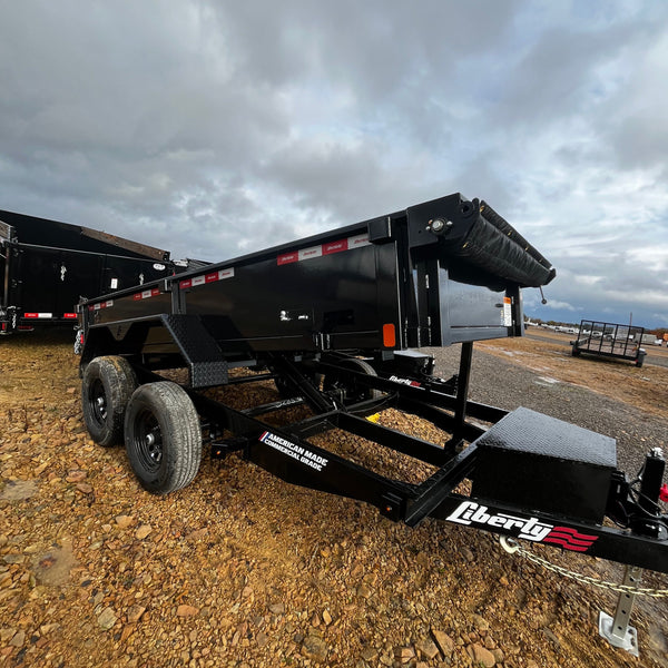 2026 Liberty 6x12 Dump 10K- Ramps and Tarp