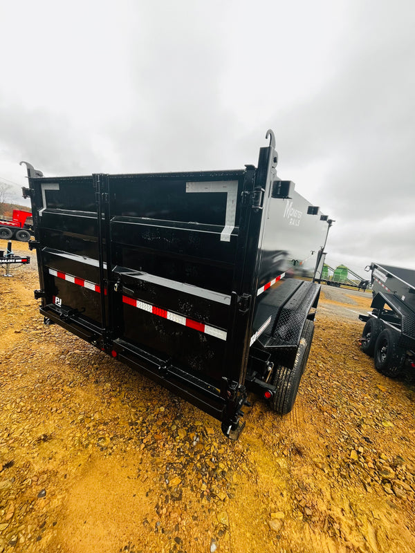 2026 PJ 7x14 DT Dump 14K GVWR 4' SIDES