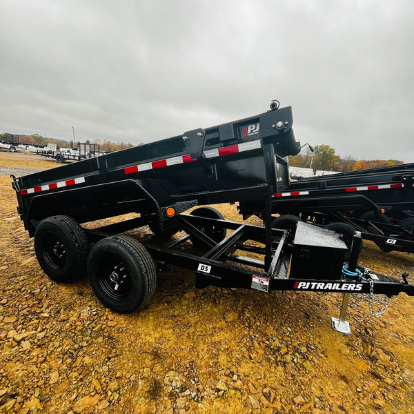 2026 PJ (D5) 5X10 TANDEM DUMP w/ Tarp Kit (GVWR 9990)