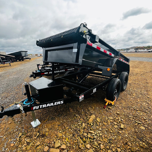 2026 PJ (D5) 5X10 TANDEM DUMP w/ Tarp Kit