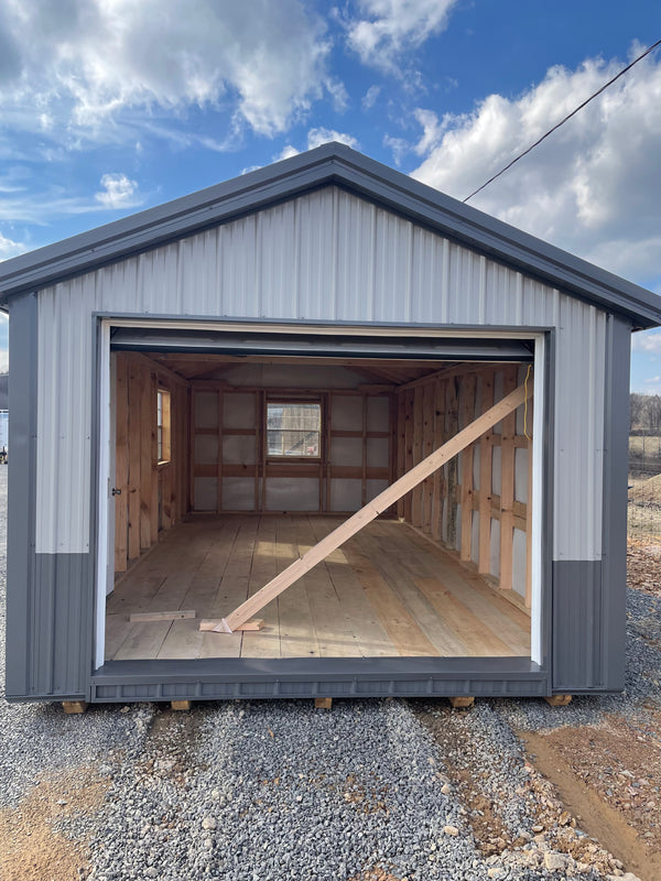 12X24 Garage w/ 2 Windows