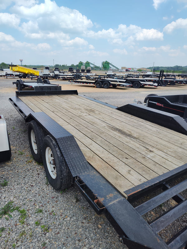 Pre Owned 2021 Liberty 8x18 Equipment Hauler 10K GVWR