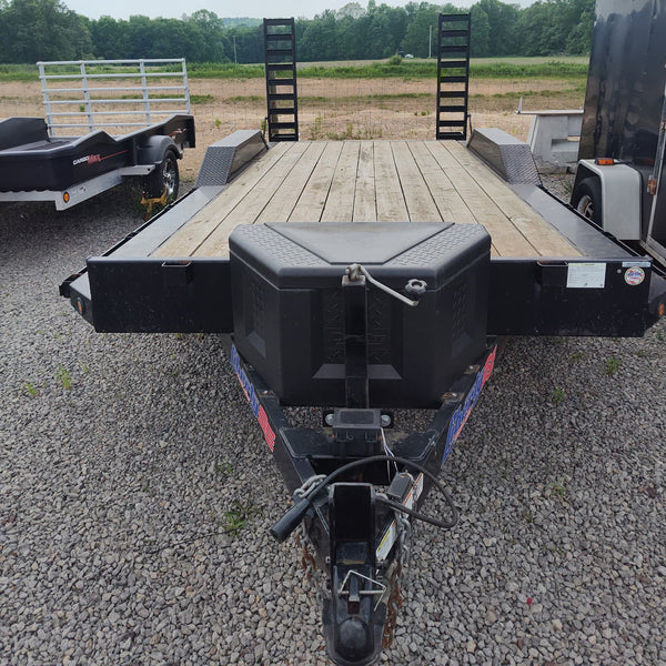 Pre Owned 2021 Liberty 8x18 Equipment Hauler 10K GVWR