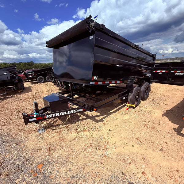 2026 PJ D7 7x14 Dump 14,000# GVWR 4' Tall Sides