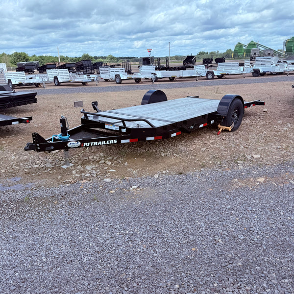 2025 PJ T1 81"x16' Single Axle Tilt 7000# GVWR