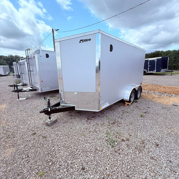 2025 PACE 7X14 JOURNEY SE  W/ RAMP DOOR / 6" ADDED HEIGHT/ Composite siding