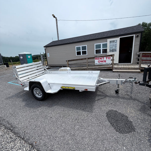 2026 Aluma 63"x10 Heavy single axle w/ Bi FOLD (6310H-S-BT)
