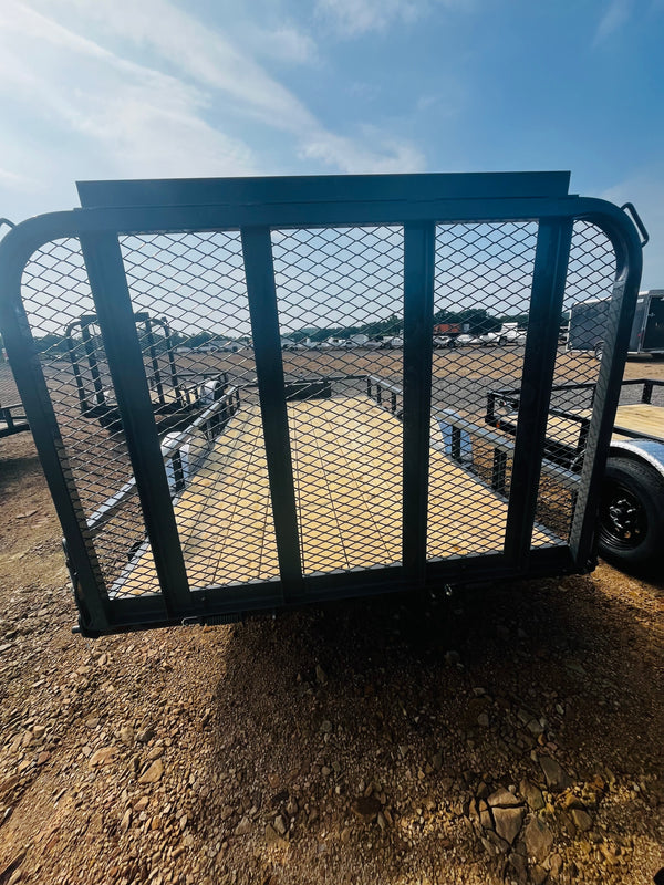 2027 PJ 6.5X14 U7 UTILITY TRAILER W/ SQUARE TUBE SIDERAILS