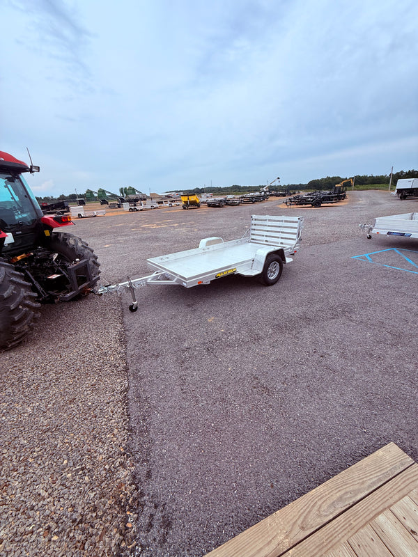 2026 Aluma 63"x10 Heavy single axle w/ Bi FOLD (6310H-S-BT)