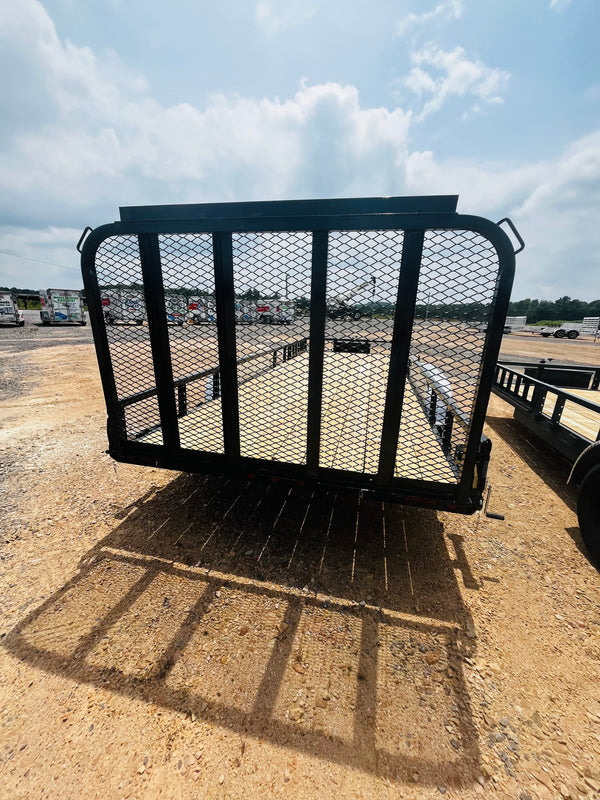 2027 PJ 7x20 UL UTILITY TRAILER 9990# GVWR W/ SIDE RAMPS