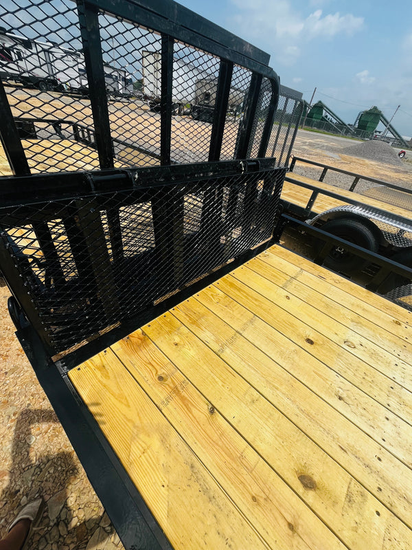 2027 PJ 6.5X12 U7 UTILITY TRAILER w/ BI FOLD GATE