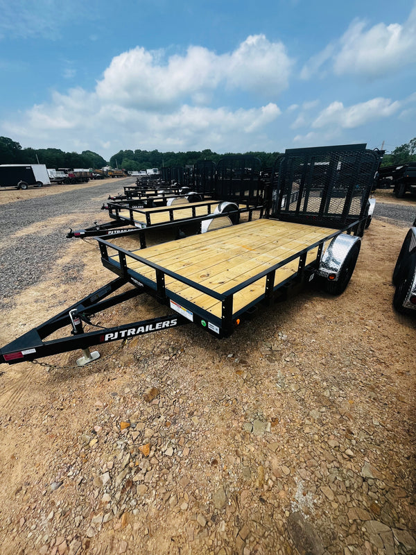 2027 PJ 6.5X12 U7 UTILITY TRAILER