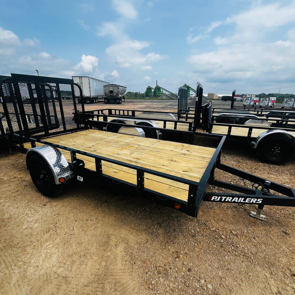 2027 PJ 6.5X12 U7 UTILITY TRAILER