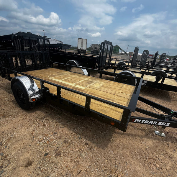 2027 PJ 6X12 U2 UTILITY TRAILER w/ BI FOLD GATE
