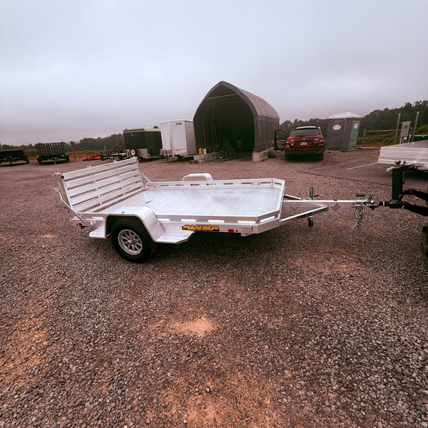 2026 Aluma 77"x10' w/ Bi FOLD Gate (7710H-S-BT)