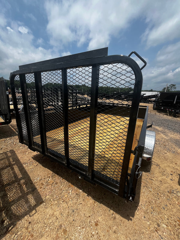 2027 PJ 7x12 U8 UTILITY TRAILER W/ SOLID SIDES