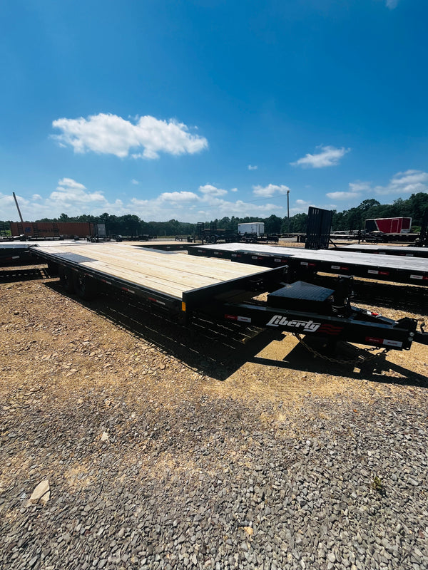 2026 Liberty 8.5x20 Deckover Flatbed 15K GVWR