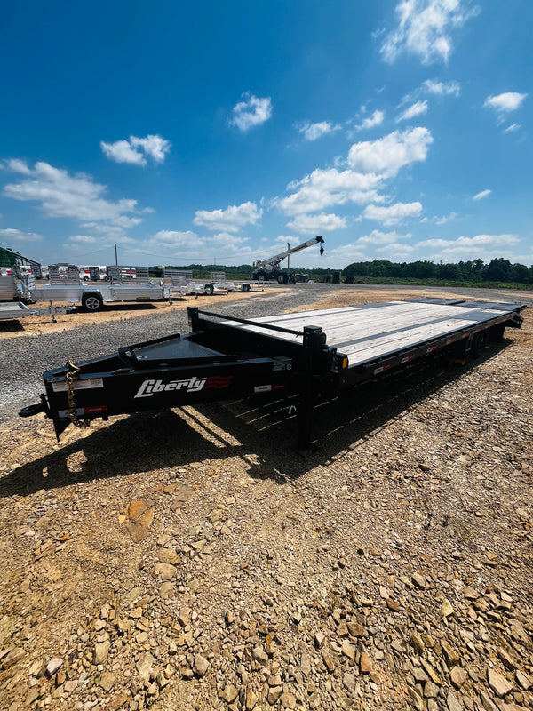 2026 Liberty 8.5x25 Deckover Flatbed 15.4k GVWR