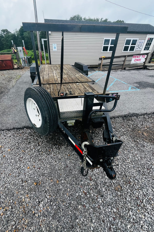 PREOWNED 2020 CAM SUPERLINE 7X20 EXTRA WIDE SPLIT TILT 18400 GVWR