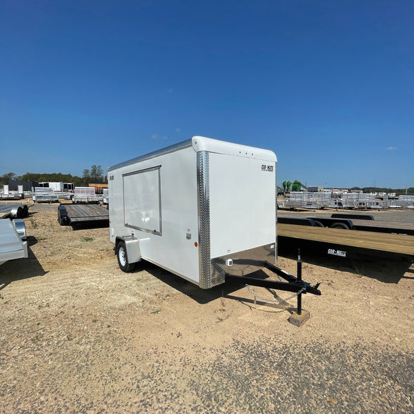 2025 Car Mate 6x14 CONCESSION TRAILER w/ Barn Doors & 6" Additional Height