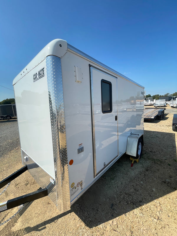 2025 Car Mate 6x14 CONCESSION TRAILER w/ Barn Doors & 6" Additional Height