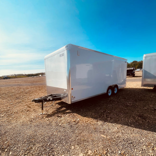 2025 CAR MATE 8X20 CUSTOM CAR TRAILER 7K