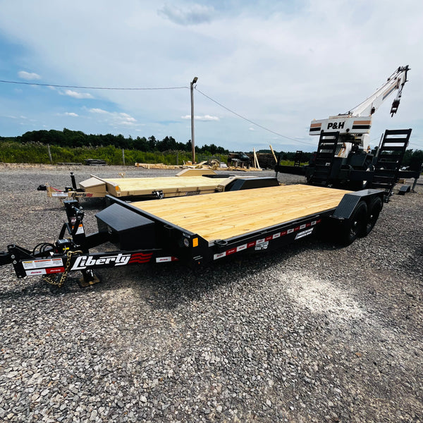 2026 LIBERTY 7X20 EQUIPMENT TRAILER 14K