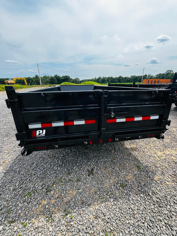 2027 PJ 7X16 DT DUMP 15400# GVWR W/ VOYAGER PACKAGE/14 PLY TIRES