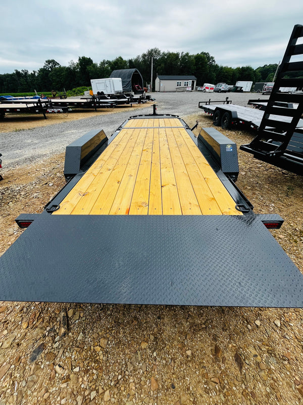 2026 LIBERTY 7X22 SPLIT DECK I-BEAM TILT 15400# GVWR