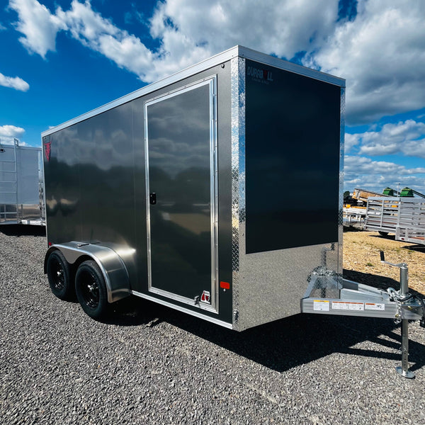 2026 DURABULL ALUMINUM 7X12 ELITE W/ RAMP DOOR
