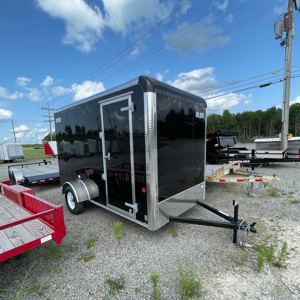 CAR MATE 6X12 SPORTSTER w/ Ramp Door & 12" Additional Height