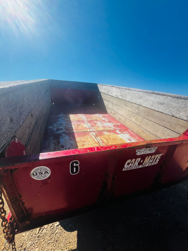 PREOWNED 2019 CARMATE 6X12 DUMP