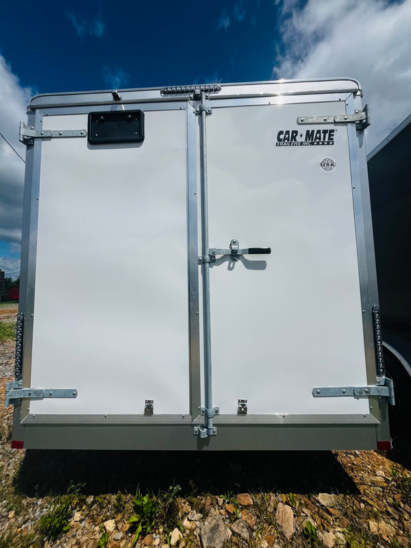 2026 CARMATE 7X16 HD CUSTOM CARGO 9990# GVWR/6" ADDITIONAL HEIGHT/BARN DOOR