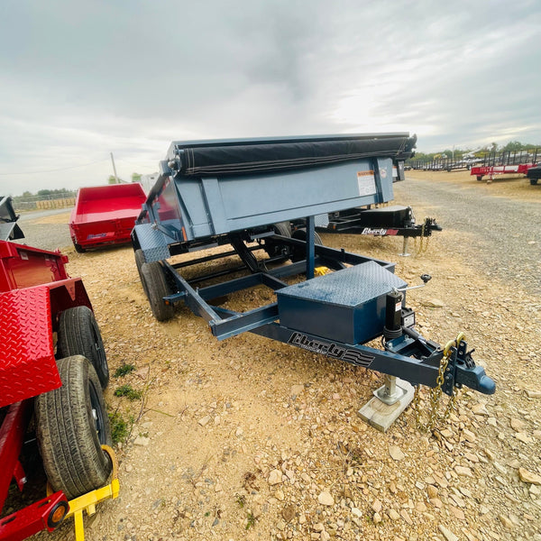 2025 Liberty 6x12 Dump 10K- Ramps and Tarp