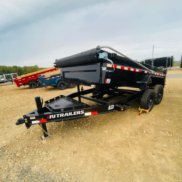 2025 PJ DV 83"x14' 15.4K GVWR DUMP w/ MONSTER JACK