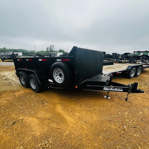 PREOWNED 2022 APPALACHIAN 6X12 DUMP 10k GVWR